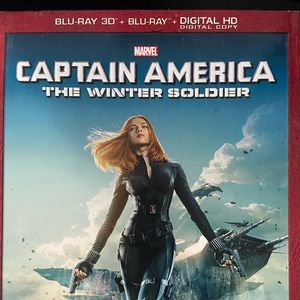 Captain America Winter Soldier blu-ray/ 3D blu-ray